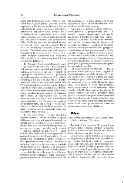 Rivista delle province bollettino dell'Unione delle province d'Italia