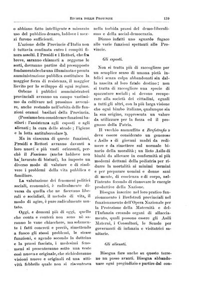 Rivista delle province bollettino dell'Unione delle province d'Italia