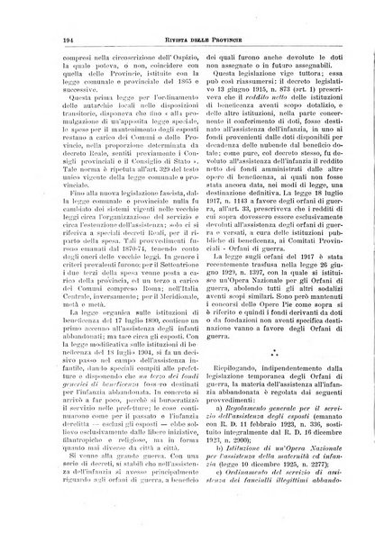 Rivista delle province bollettino dell'Unione delle province d'Italia