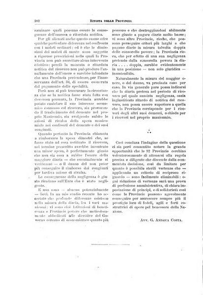 Rivista delle province bollettino dell'Unione delle province d'Italia