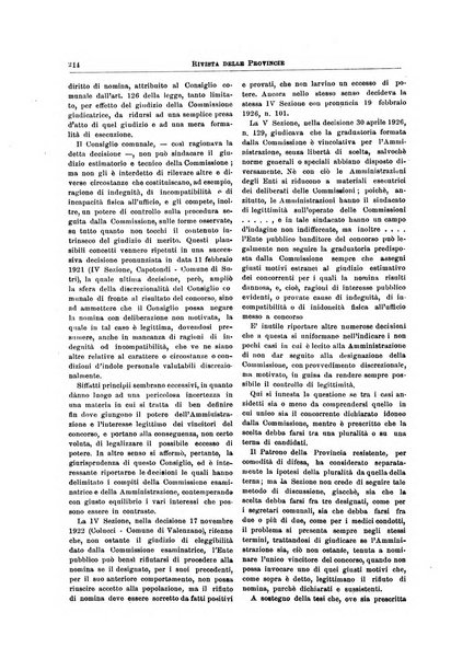 Rivista delle province bollettino dell'Unione delle province d'Italia