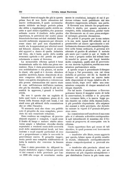 Rivista delle province bollettino dell'Unione delle province d'Italia