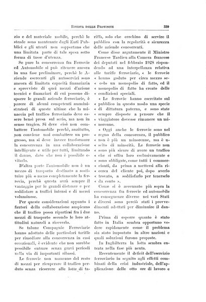 Rivista delle province bollettino dell'Unione delle province d'Italia