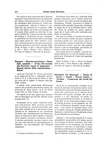 Rivista delle province bollettino dell'Unione delle province d'Italia