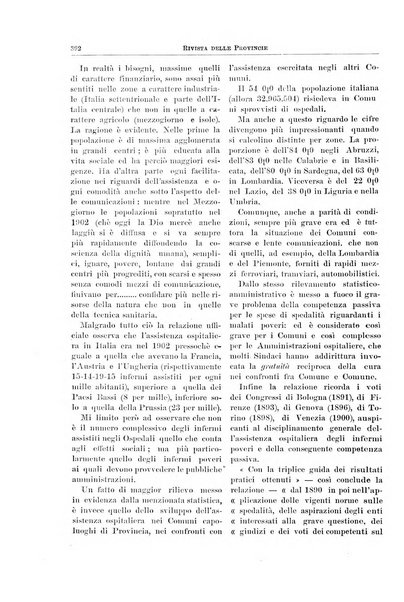 Rivista delle province bollettino dell'Unione delle province d'Italia