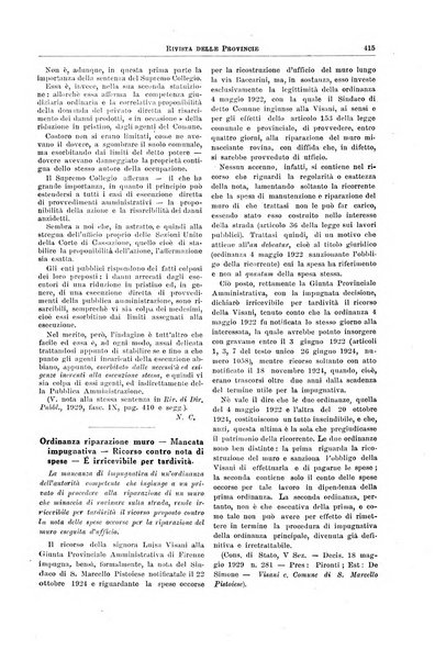 Rivista delle province bollettino dell'Unione delle province d'Italia