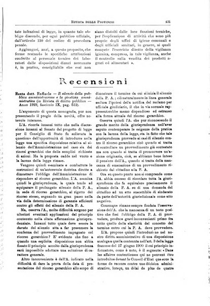 Rivista delle province bollettino dell'Unione delle province d'Italia