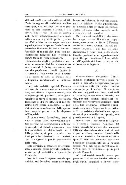 Rivista delle province bollettino dell'Unione delle province d'Italia