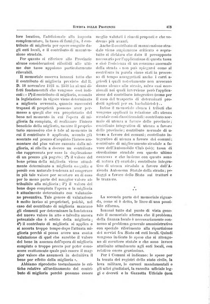 Rivista delle province bollettino dell'Unione delle province d'Italia