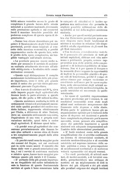 Rivista delle province bollettino dell'Unione delle province d'Italia