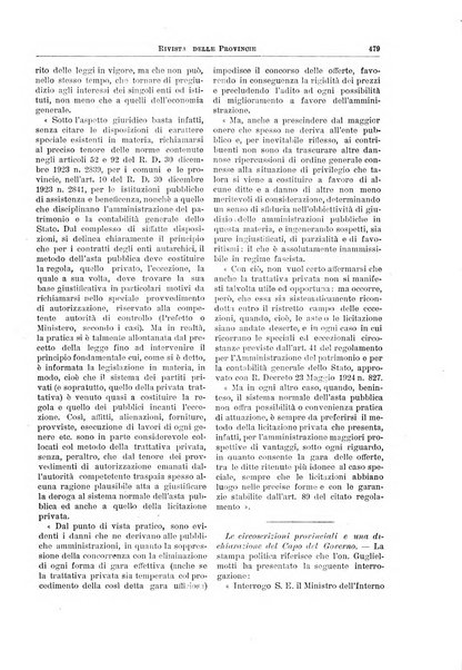 Rivista delle province bollettino dell'Unione delle province d'Italia