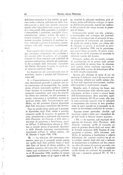 Rivista delle province bollettino dell'Unione delle province d'Italia