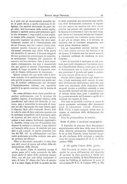 Rivista delle province bollettino dell'Unione delle province d'Italia