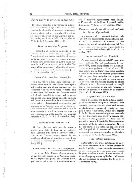 Rivista delle province bollettino dell'Unione delle province d'Italia