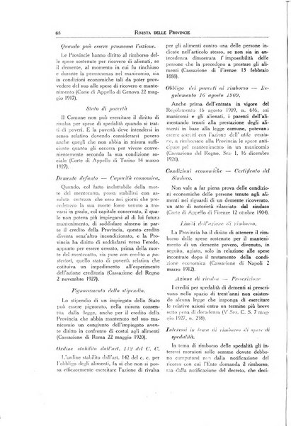 Rivista delle province bollettino dell'Unione delle province d'Italia