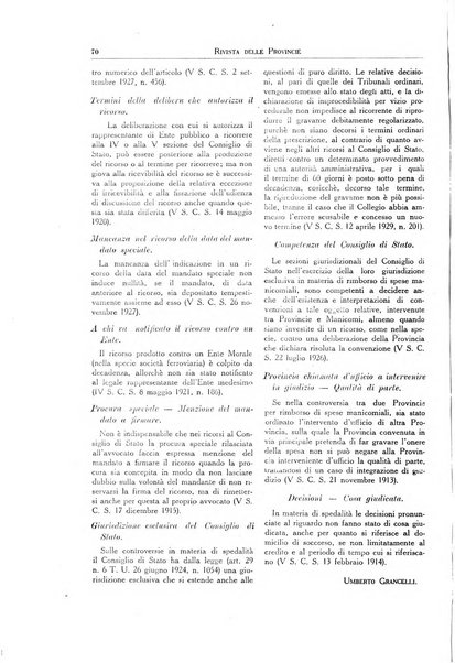 Rivista delle province bollettino dell'Unione delle province d'Italia