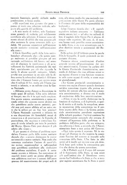 Rivista delle province bollettino dell'Unione delle province d'Italia