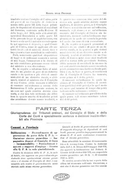 Rivista delle province bollettino dell'Unione delle province d'Italia