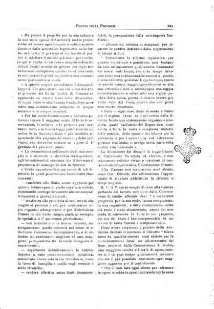 Rivista delle province bollettino dell'Unione delle province d'Italia