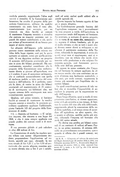 Rivista delle province bollettino dell'Unione delle province d'Italia