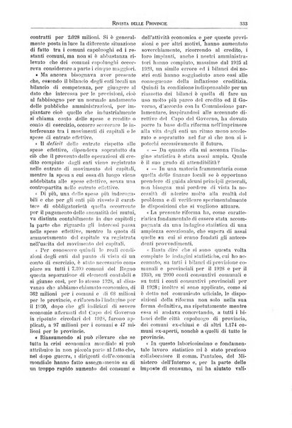 Rivista delle province bollettino dell'Unione delle province d'Italia