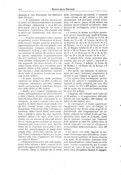 Rivista delle province bollettino dell'Unione delle province d'Italia