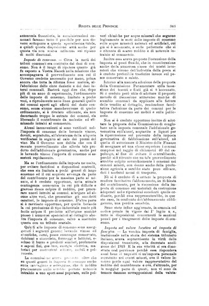 Rivista delle province bollettino dell'Unione delle province d'Italia