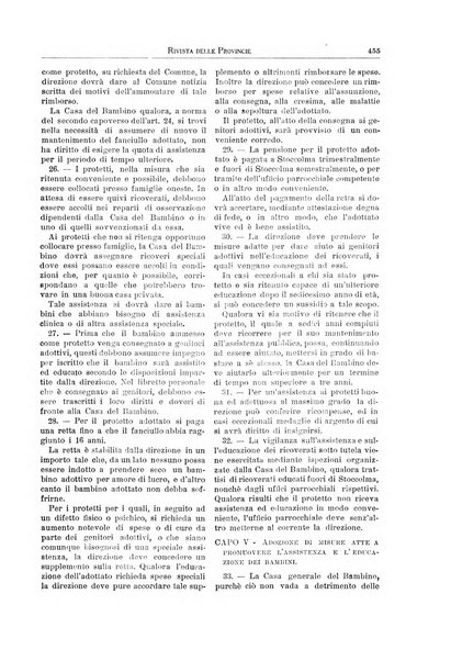 Rivista delle province bollettino dell'Unione delle province d'Italia