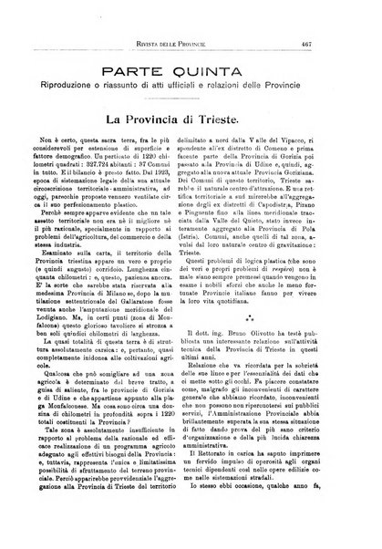 Rivista delle province bollettino dell'Unione delle province d'Italia