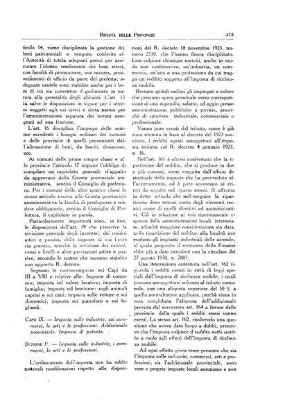 Rivista delle province bollettino dell'Unione delle province d'Italia