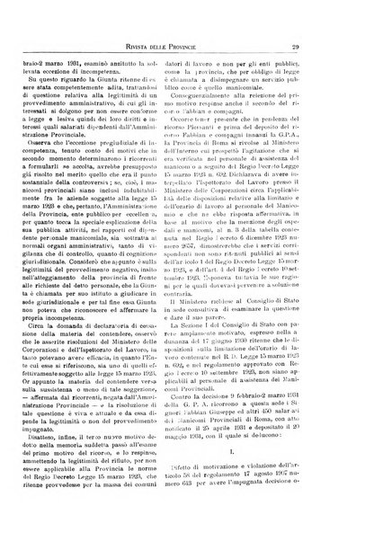 Rivista delle province bollettino dell'Unione delle province d'Italia