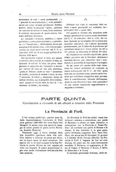 Rivista delle province bollettino dell'Unione delle province d'Italia