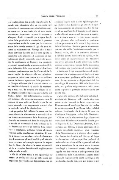 Rivista delle province bollettino dell'Unione delle province d'Italia