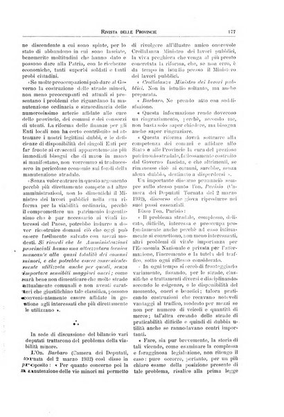 Rivista delle province bollettino dell'Unione delle province d'Italia