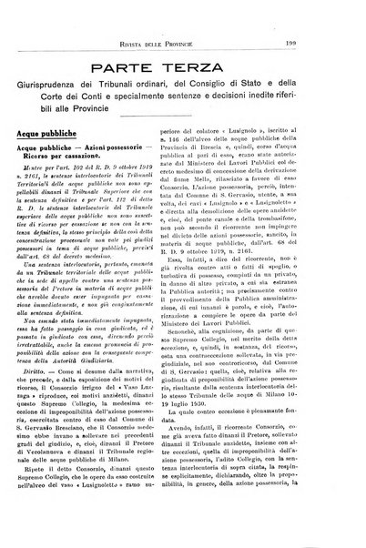 Rivista delle province bollettino dell'Unione delle province d'Italia