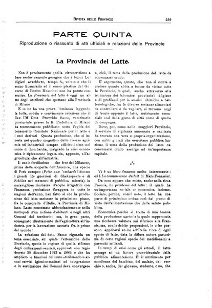 Rivista delle province bollettino dell'Unione delle province d'Italia