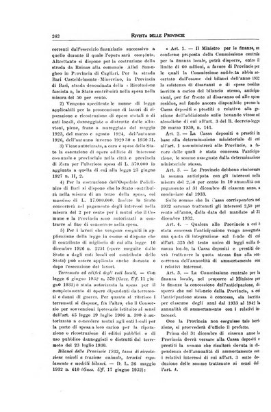 Rivista delle province bollettino dell'Unione delle province d'Italia