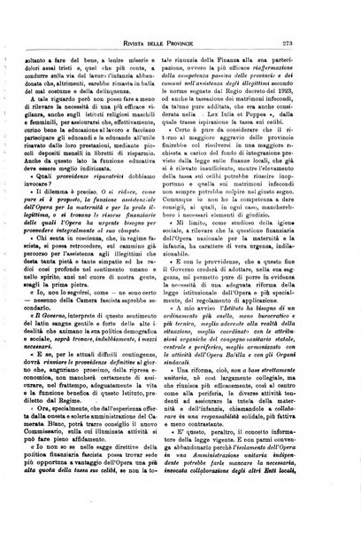 Rivista delle province bollettino dell'Unione delle province d'Italia