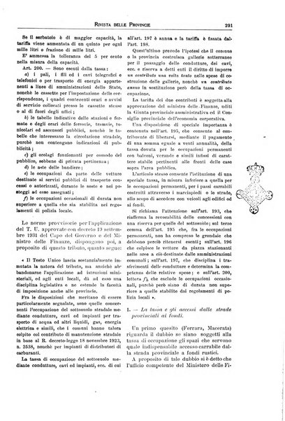 Rivista delle province bollettino dell'Unione delle province d'Italia