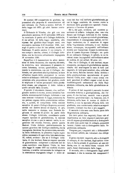 Rivista delle province bollettino dell'Unione delle province d'Italia