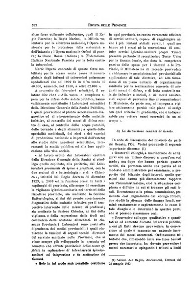 Rivista delle province bollettino dell'Unione delle province d'Italia