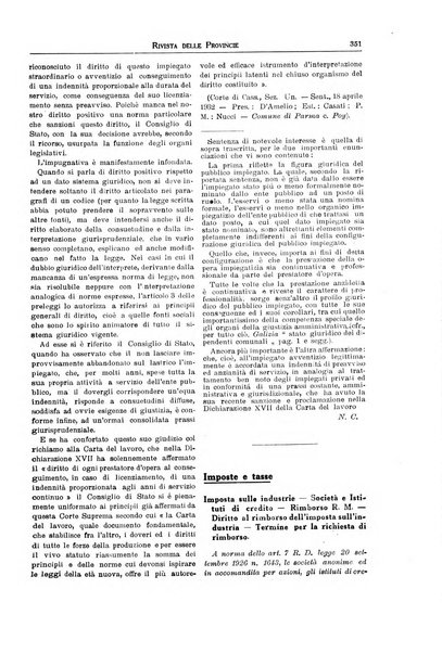 Rivista delle province bollettino dell'Unione delle province d'Italia