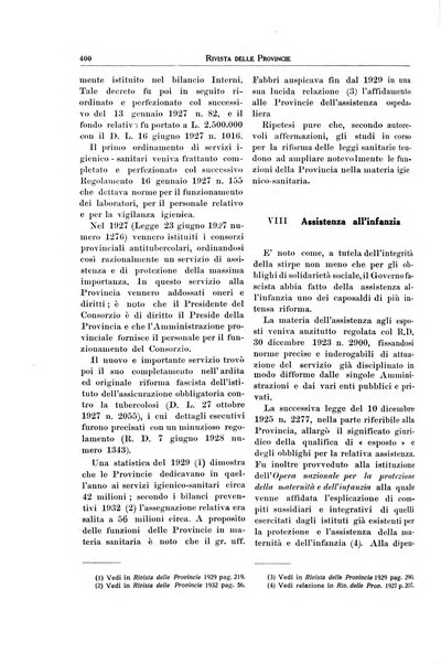 Rivista delle province bollettino dell'Unione delle province d'Italia