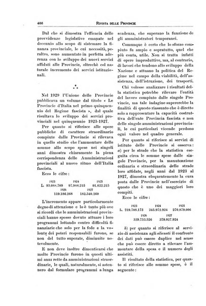 Rivista delle province bollettino dell'Unione delle province d'Italia