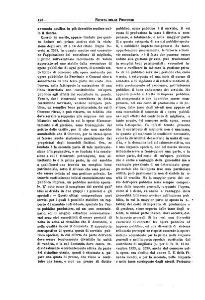 Rivista delle province bollettino dell'Unione delle province d'Italia