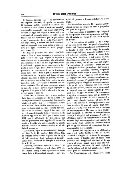 Rivista delle province bollettino dell'Unione delle province d'Italia