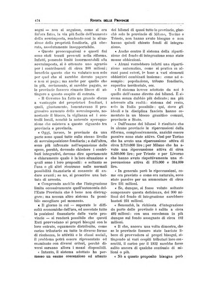 Rivista delle province bollettino dell'Unione delle province d'Italia