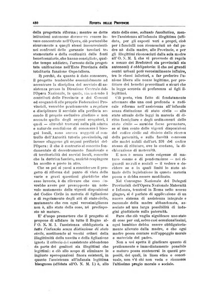 Rivista delle province bollettino dell'Unione delle province d'Italia