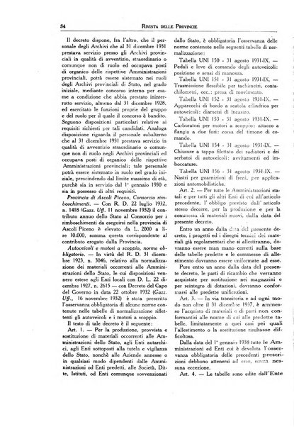 Rivista delle province bollettino dell'Unione delle province d'Italia