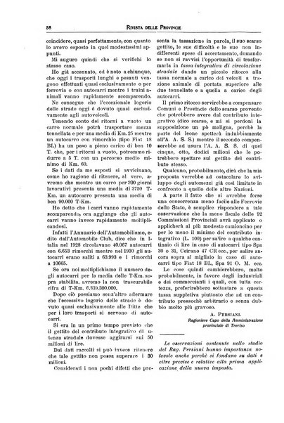 Rivista delle province bollettino dell'Unione delle province d'Italia